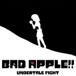 Play Game Bad Apple!! Undertale Fight now !