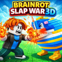 Play Brainrot Slap War 3D now!