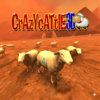 Play Crazy Cattle 3D now!