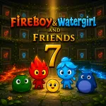 Play Game Fireboy & Watergirl 7: and Friends now !