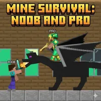 Play Mine Survival: Noob and Pro now!