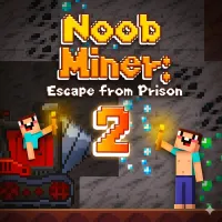 Play Noob Miner 2: Escape from Prison now!