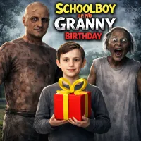 Play Schoolboy and Granny: Birthday now!